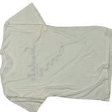 Jamaica Sandals Single Stitch T-Shirt - Large White Polyester Blend