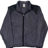 Nike Fleece Jacket - Large Gray Polyester