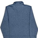 Tommy Hilfiger 1/4 Zip - Large Blue Cotton