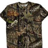 Mossy Oak Camo T-Shirt - Large Multicoloured Cotton