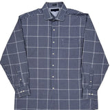 Tommy Hilfiger Checked Shirt - Large Blue Cotton