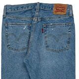 501 Levis Jeans - 29W 28L Blue Cotton