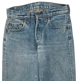501 Levis Jeans - 28W US 4 Light Wash Denim
