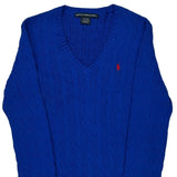 Ralph Lauren Sport Jumper - Medium Blue Cotton