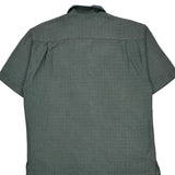Tommy Bahama Hawaiian Shirt - Medium Gray Silk