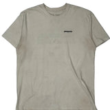 Responsibili-Tee Patagonia Graphic T-Shirt - XL Beige Cotton
