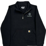 Carhartt 1/4 Zip - Medium Black Cotton