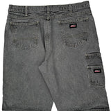 Dickies Denim Shorts - 36W 12L Gray Cotton