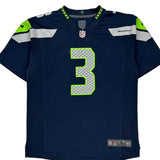 Seattle Seahawks Nike Nfl Football Jersey - Large Navy Polyester