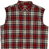 Carhartt Checked Flannel Shirt - 2XL Blue Cotton