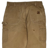 Carhartt Carpenter Trousers - 34W 32L Brown Cotton