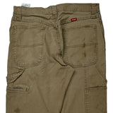 Wrangler Carpenter Trousers - 32W 32L Khaki Cotton