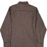 Dickies Checked Flannel Shirt - Medium Multicoloured Cotton Blend
