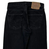Levis 501 Jeans - 27W 32L Black Cotton