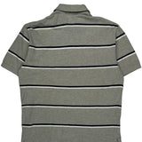Polo By Ralph Lauren Striped Polo Shirt - Medium Black Cotton
