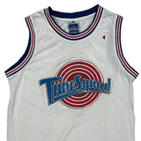 Tune Squad Champion Cartoon Jersey - Small White Polyester