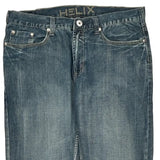 Helix Boot Cut Jeans - 38W 31L Blue Denim