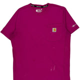Force Carhartt T-Shirt - Small Purple Cotton