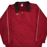 Reebok Windbreaker - 2XL Red Polyester
