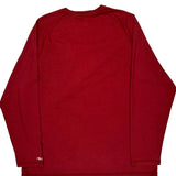 Carhartt Long Sleeve T-Shirt - XL Red Cotton