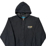 Tri-Mountain Jacket - Large Black Cotton Blend