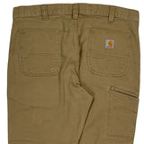 Carhartt Carpenter Pants - 38W 30L Khaki Cotton Blend