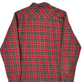 Oakley Checked Shirt Jacket - XL Red Cotton