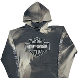 Tucson, Az Harley Davidson Graphic Hoodie - Large Gray Cotton Blend