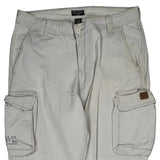 Polo By Ralph Lauren Cargo Trousers - 34W 30L Beige Cotton