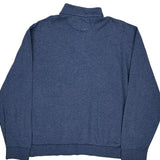 Polo By Ralph Lauren 1/4 Zip - XL Blue Cotton Blend