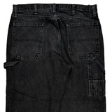 Unbranded Carpenter Jeans - 36W 30L Black Cotton