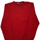 Polo By Ralph Lauren Sweater - XL Red Cotton