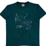 Tennessee River Single Stitch T-Shirt - Large Green Cotton