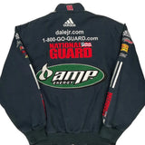 Dale Earnhardt Jr. National Guard Adidas Nascar Bomber Jacket - Medium Black Cotton