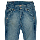 True Religion Boot Cut Jeans - 30W UK 8 Blue Denim
