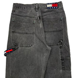 Tommy Jeans Carpenter Jeans - 28W 30L Grey Cotton