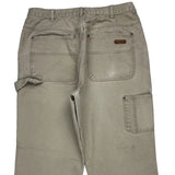 Unbranded Carpenter Pants - 34W 33L Beige Cotton