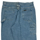 Wrangler Carpenter Jeans - 34W 31L Light Wash Denim