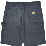 Carhartt Carpenter Shorts - 36W 11L Gray Cotton