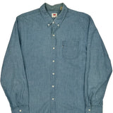 Levis Denim Shirt - XL Blue Cotton