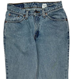 Levis 517 Boot Cut Jeans - 28W UK 6 Light Wash Cotton