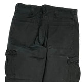 Wrangler Cargo Trousers - 35W 34L Black Cotton
