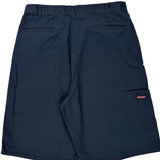 Dickies Cargo Shorts - 34W 12L Navy Cotton