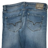 Diesel Jeans - 35W 31L Blue Cotton