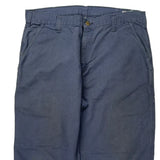 Carhartt Cargo Trousers - 34W 30L Blue Cotton