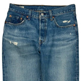 501 Levis Jeans - 32W 30L Blue Denim