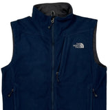 The North Face Vest - Medium Blue Polyester