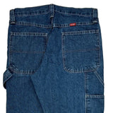 Wrangler Carpenter Jeans - 32W 34L Blue Cotton