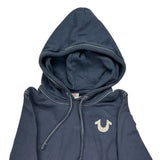 True Religion Sweater Dress - Large Blue Cotton