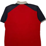 Tommy Jeans Polo Shirt - Large Black Cotton